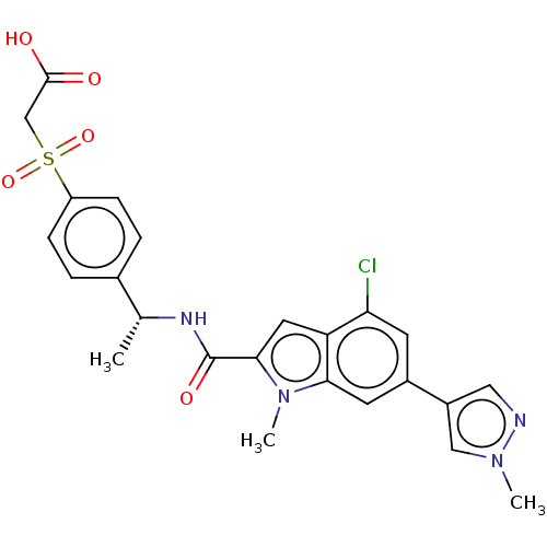 Chemical structure of BindingDB Monomer ID 549384