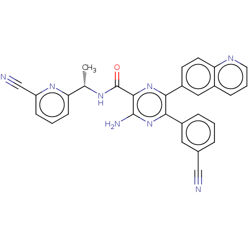 Chemical structure of BindingDB Monomer ID 549542