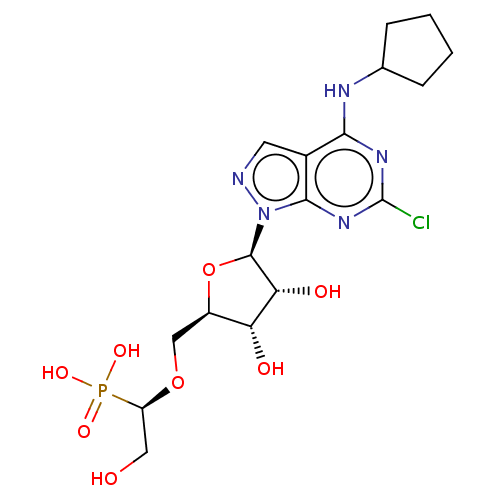 Chemical structure of BindingDB Monomer ID 554145