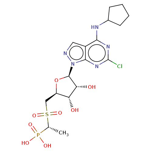Chemical structure of BindingDB Monomer ID 554149