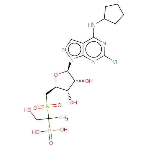 Chemical structure of BindingDB Monomer ID 554150