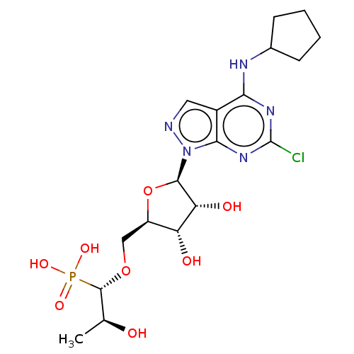 Chemical structure of BindingDB Monomer ID 554153