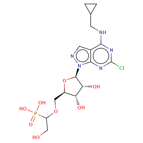 Chemical structure of BindingDB Monomer ID 554171