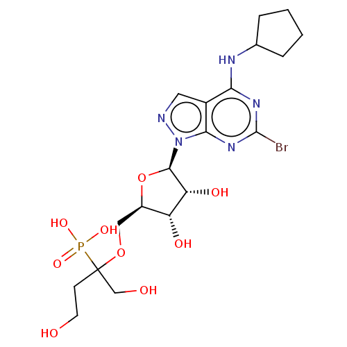 Chemical structure of BindingDB Monomer ID 554178