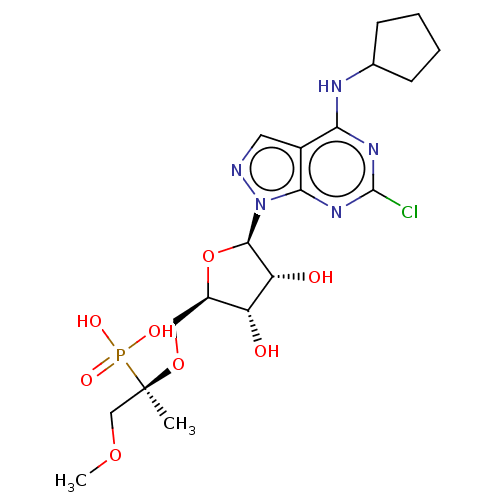 Chemical structure of BindingDB Monomer ID 554202