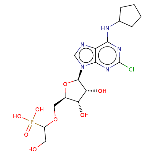 Chemical structure of BindingDB Monomer ID 554208