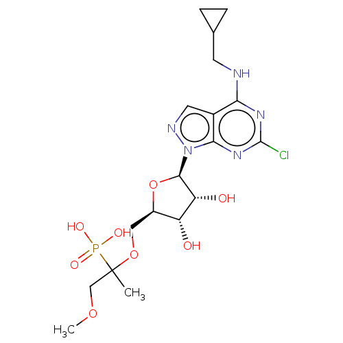 Chemical structure of BindingDB Monomer ID 554212