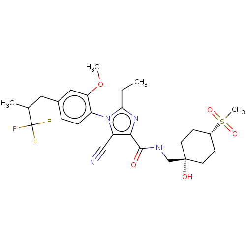Chemical structure of BindingDB Monomer ID 555575