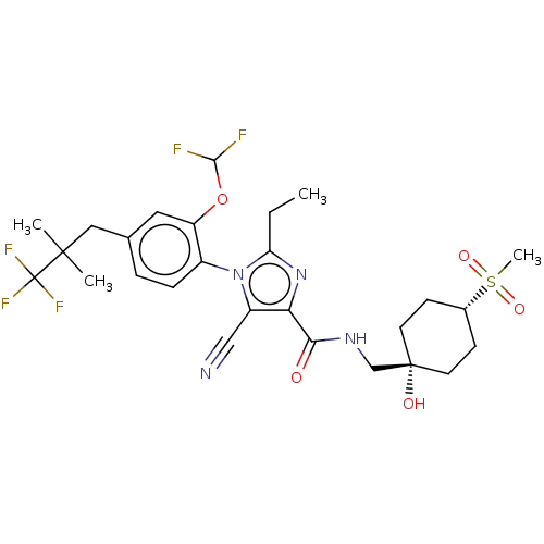 Chemical structure of BindingDB Monomer ID 555597