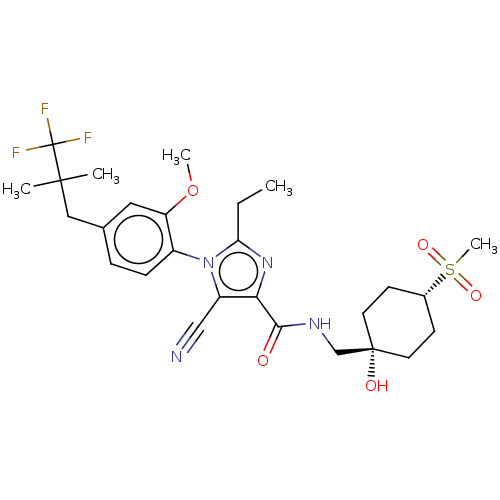 Chemical structure of BindingDB Monomer ID 555601