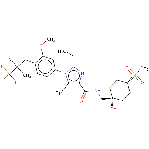 Chemical structure of BindingDB Monomer ID 555618
