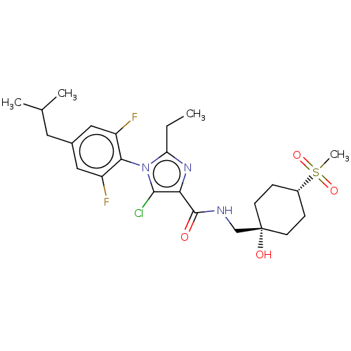 Chemical structure of BindingDB Monomer ID 555656