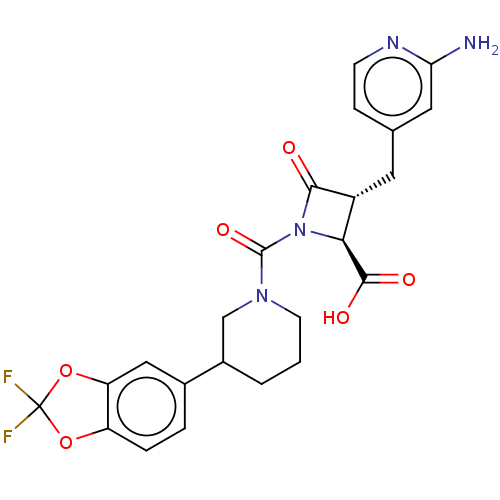 Chemical structure of BindingDB Monomer ID 555820