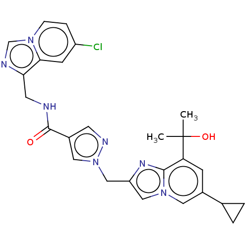 Chemical structure of BindingDB Monomer ID 557445