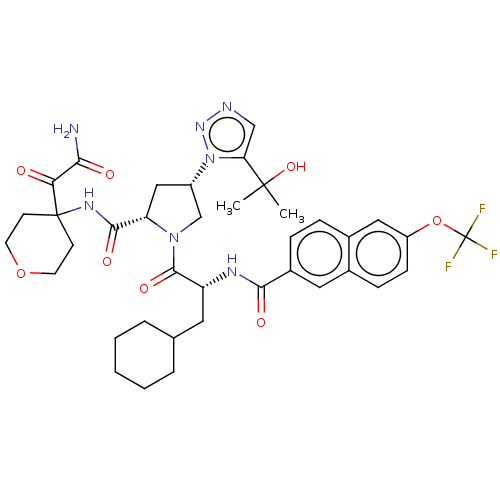 Chemical structure of BindingDB Monomer ID 560137