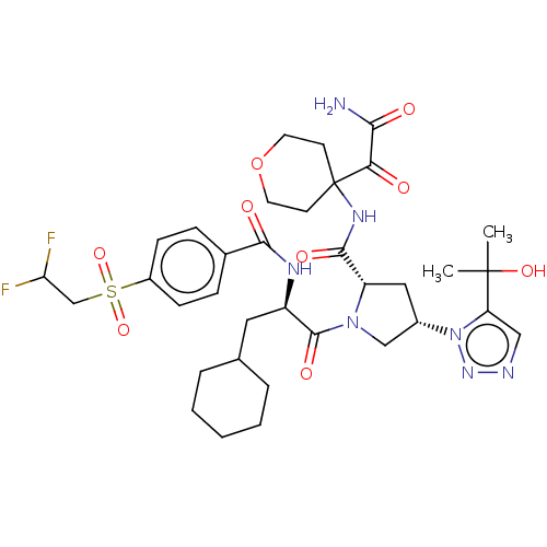 Chemical structure of BindingDB Monomer ID 560202