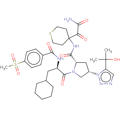 Chemical structure of BindingDB Monomer ID 560240