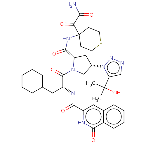 Chemical structure of BindingDB Monomer ID 560244