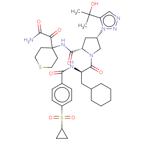 Chemical structure of BindingDB Monomer ID 560245