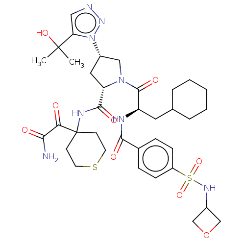 Chemical structure of BindingDB Monomer ID 560257