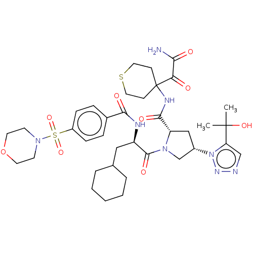 Chemical structure of BindingDB Monomer ID 560258