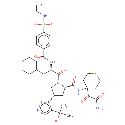 Chemical structure of BindingDB Monomer ID 560261