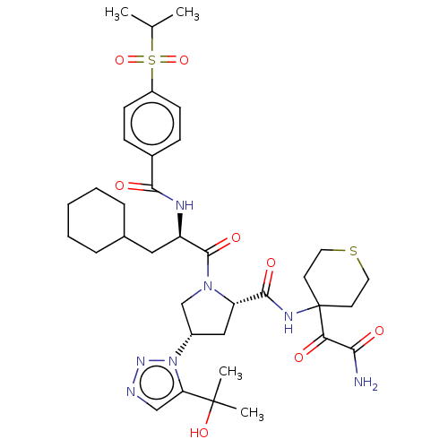 Chemical structure of BindingDB Monomer ID 560262
