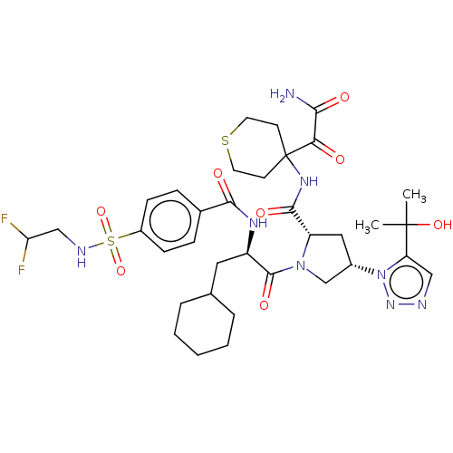 Chemical structure of BindingDB Monomer ID 560264