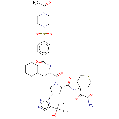 Chemical structure of BindingDB Monomer ID 560265