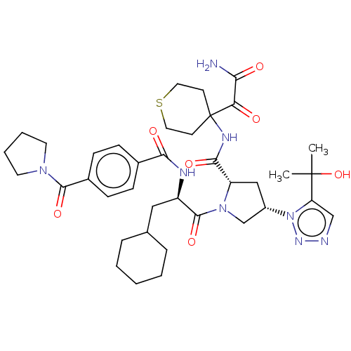 Chemical structure of BindingDB Monomer ID 560266
