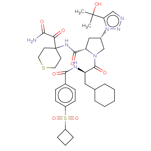 Chemical structure of BindingDB Monomer ID 560267