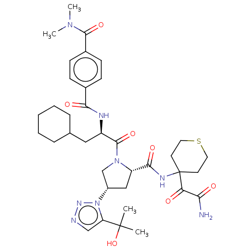 Chemical structure of BindingDB Monomer ID 560268