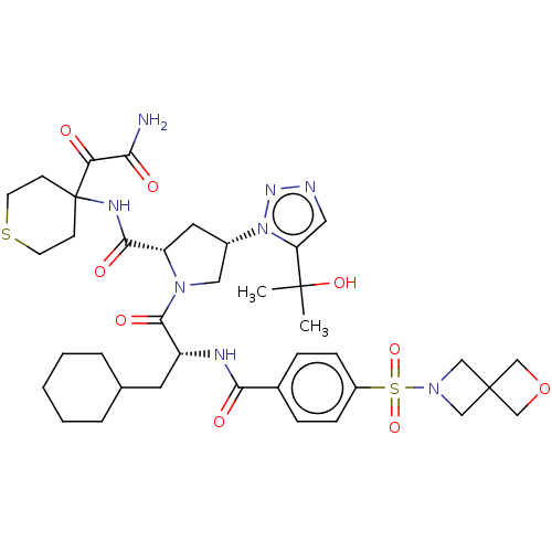Chemical structure of BindingDB Monomer ID 560278