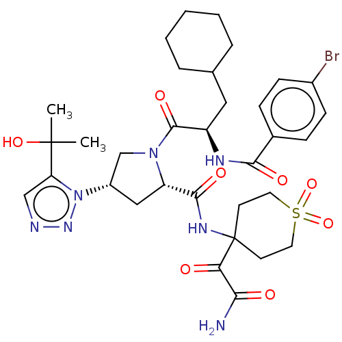 Chemical structure of BindingDB Monomer ID 560290