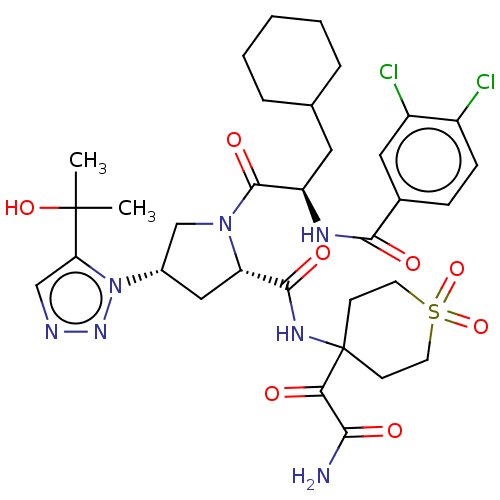 Chemical structure of BindingDB Monomer ID 560292