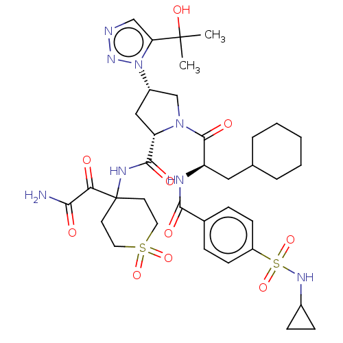 Chemical structure of BindingDB Monomer ID 560297