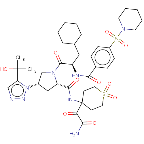 Chemical structure of BindingDB Monomer ID 560301