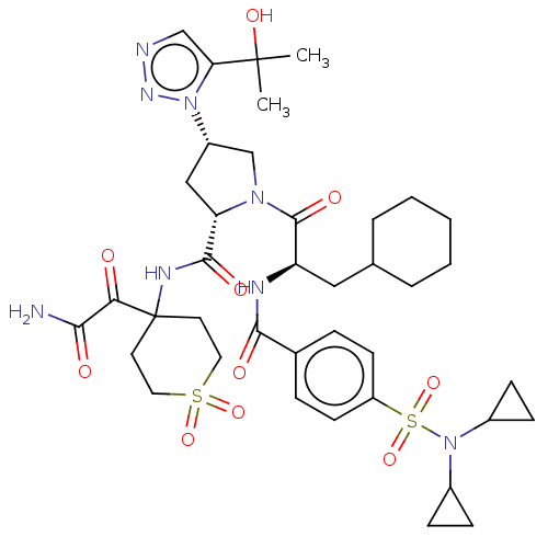 Chemical structure of BindingDB Monomer ID 560307