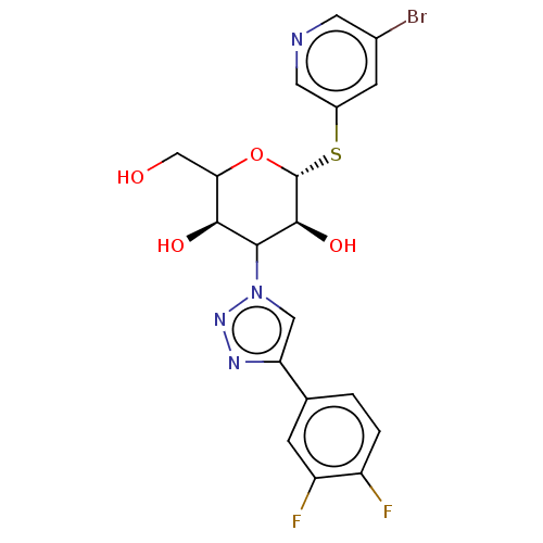 Chemical structure of BindingDB Monomer ID 560429