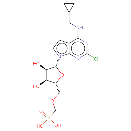 Chemical structure of BindingDB Monomer ID 560449