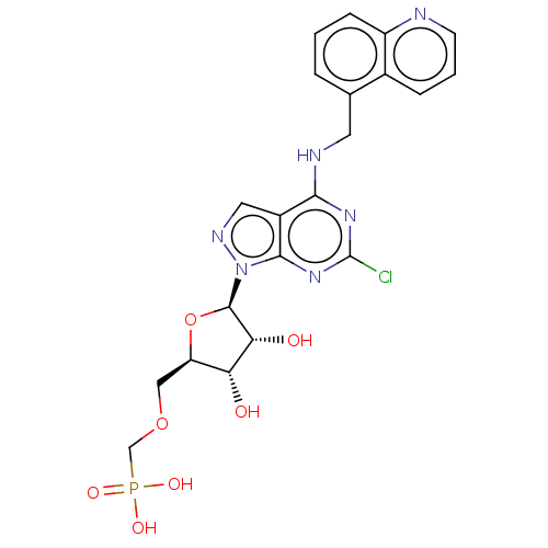Chemical structure of BindingDB Monomer ID 560483