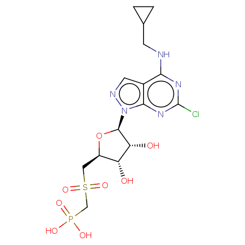 Chemical structure of BindingDB Monomer ID 560494
