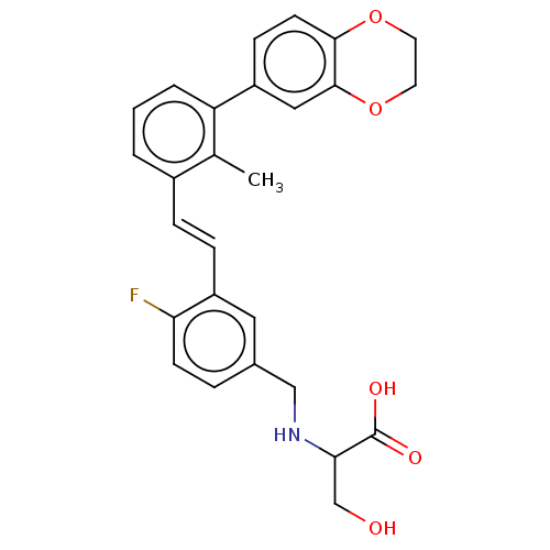 Chemical structure of BindingDB Monomer ID 560572