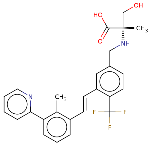 Chemical structure of BindingDB Monomer ID 560599
