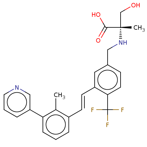 Chemical structure of BindingDB Monomer ID 560600