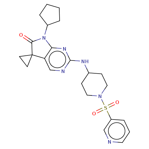 Chemical structure of BindingDB Monomer ID 560673