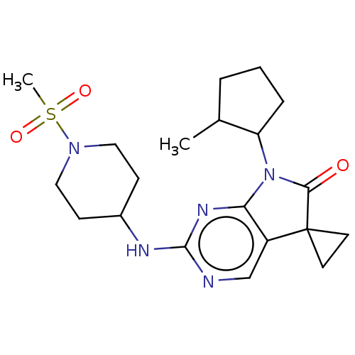Chemical structure of BindingDB Monomer ID 560676