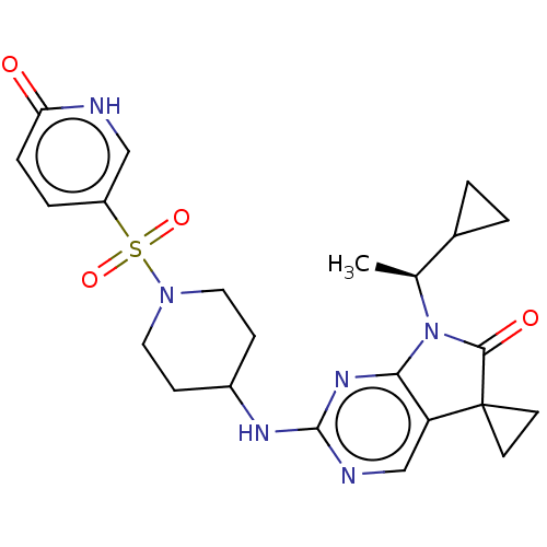 Chemical structure of BindingDB Monomer ID 560683