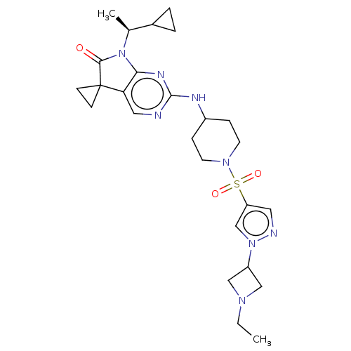 Chemical structure of BindingDB Monomer ID 560684
