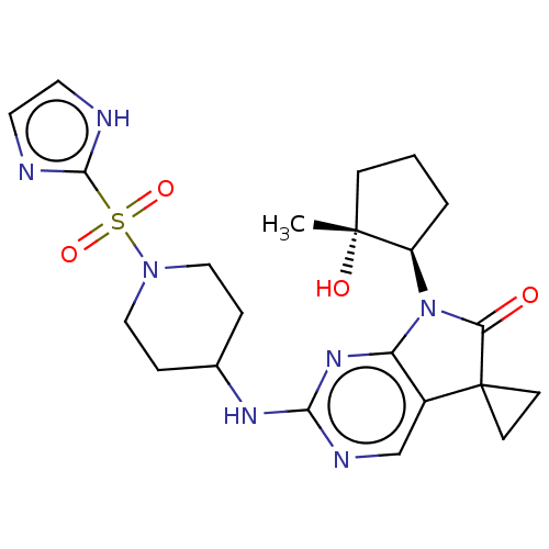 Chemical structure of BindingDB Monomer ID 560685
